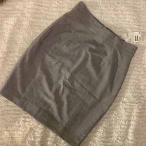 Grey Mini Skirt NWT
